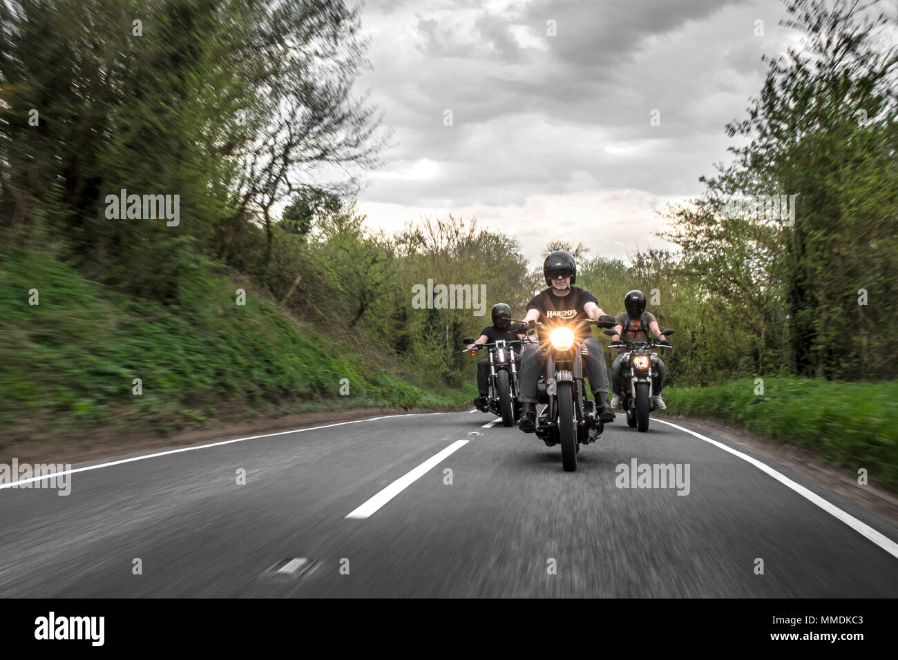 Bikers gang hires stock photography and images Alamy