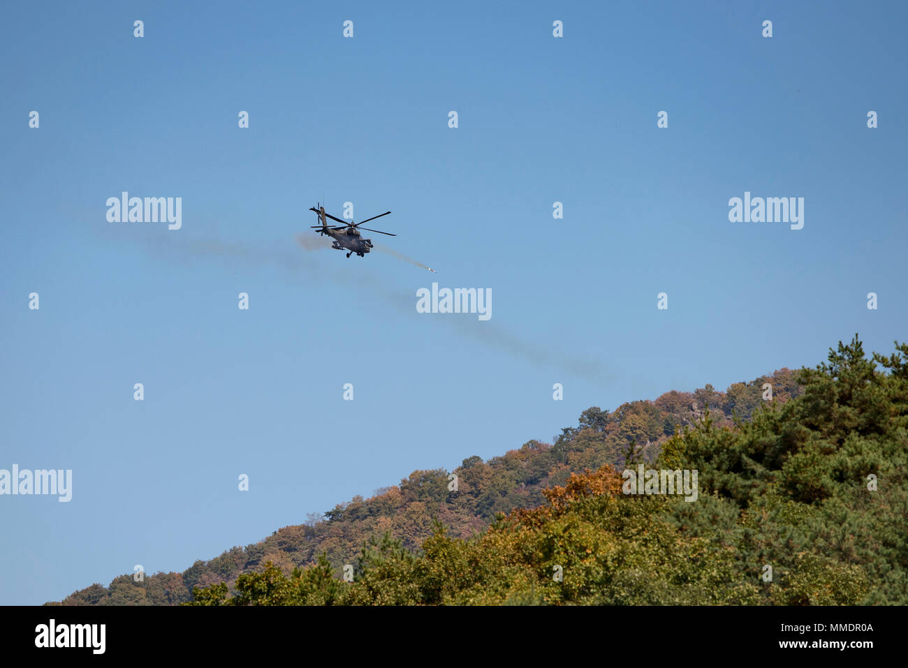 AH-64 Apache is a twin engine attack helicopter manufactured by Boeing ...