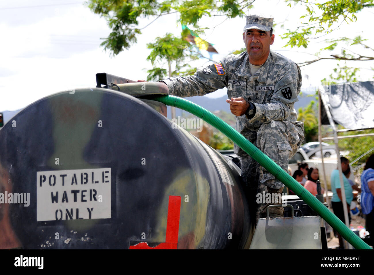 Army Staff Sgt. Soto, A Company, 1st Battalion, 296th Infantry