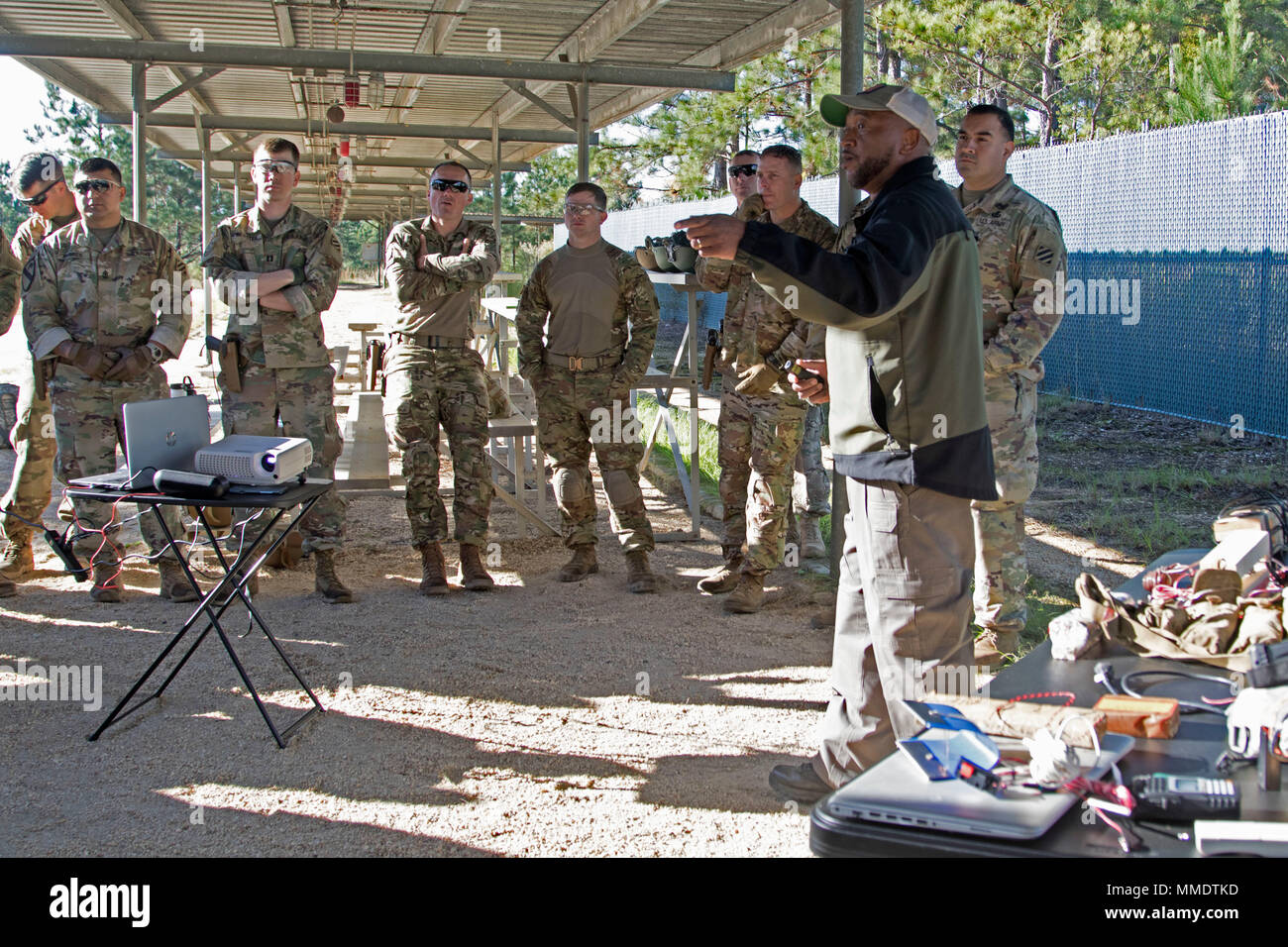 Tony Raines, a counter improvised explosive device trainer with U.S ...