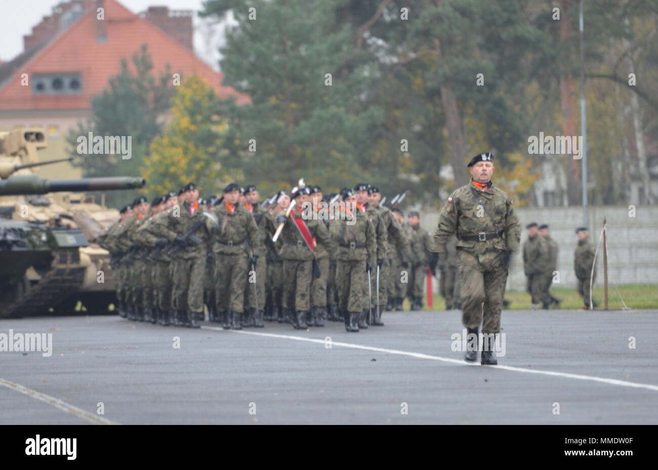 Polish soldiers from the 10th Armored Cavalry Brigade, 11th Lubuska