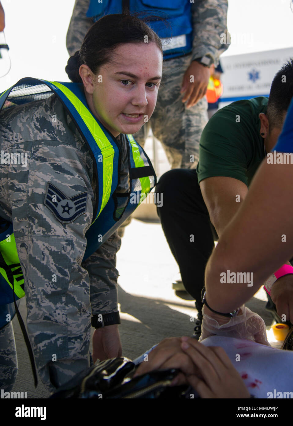 Staff Sgt. Kasie Stanley, 15th Aerospace Medical Squadron flight