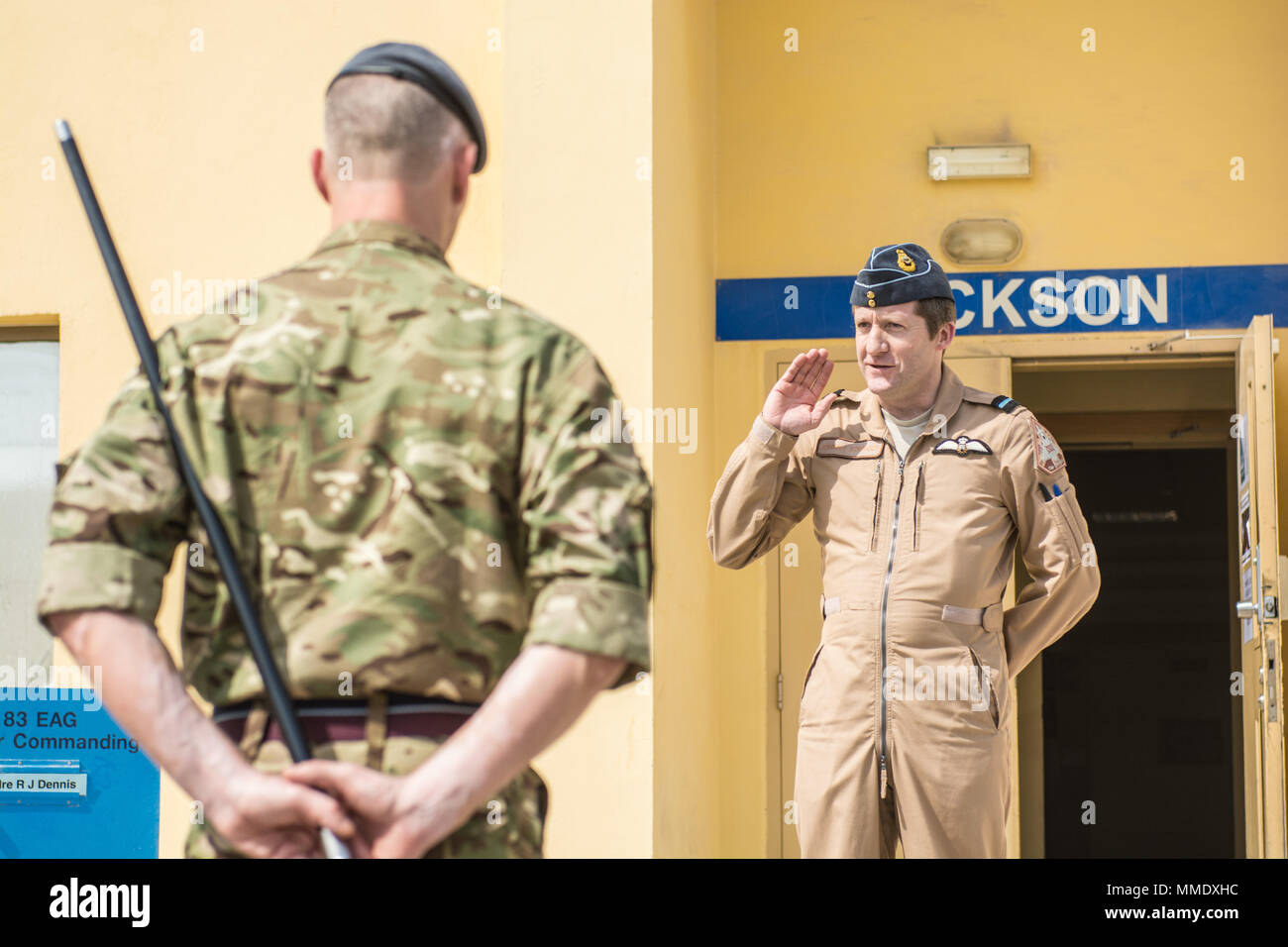 Royal Air Force Air Commodore Johnny Stringer, Air Component Commander