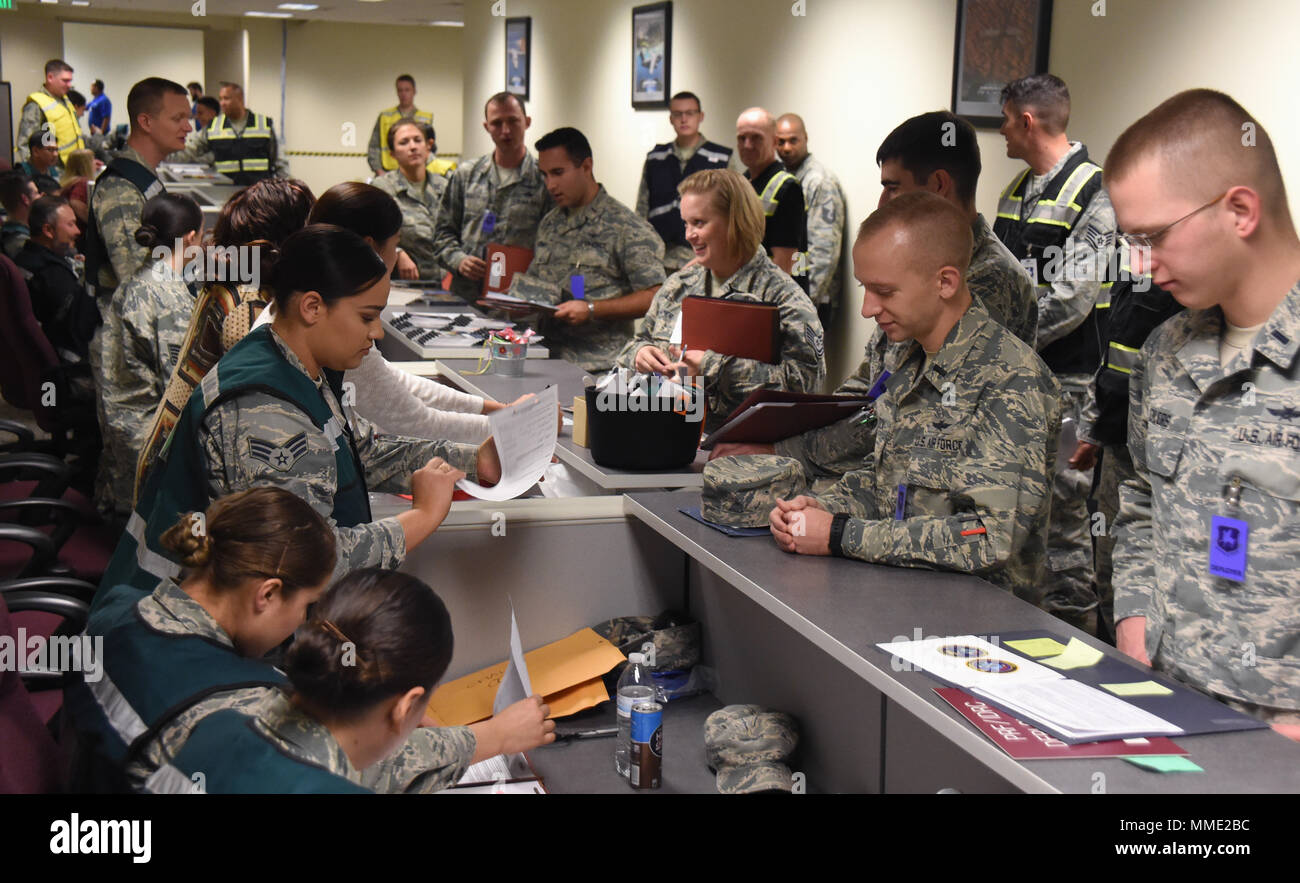 Schriever units assist Airmen through the wing’s exercise deployment