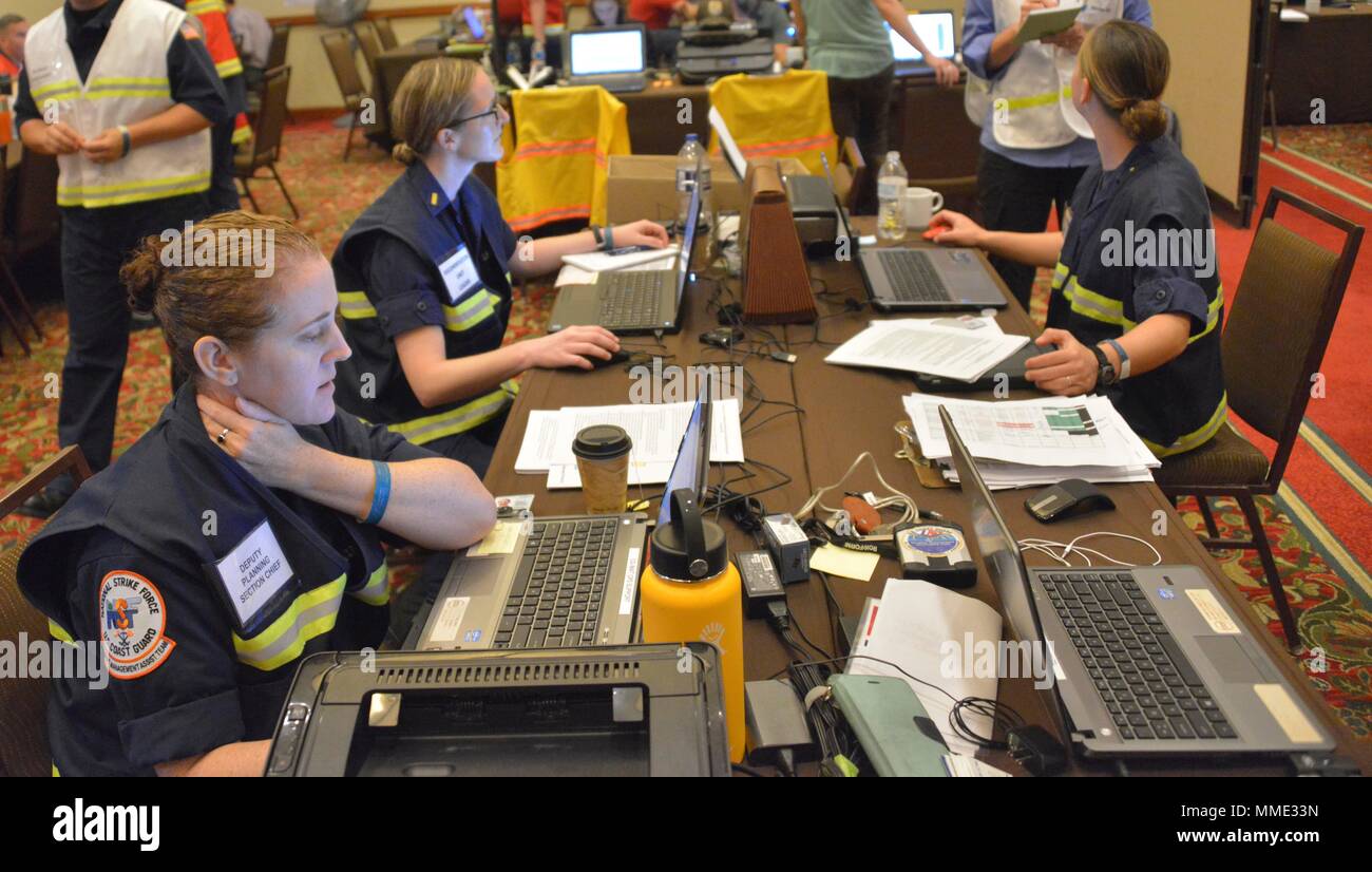 U.S. Coast Guard Chief Petty Officer Kristin Gray, the deputy planning