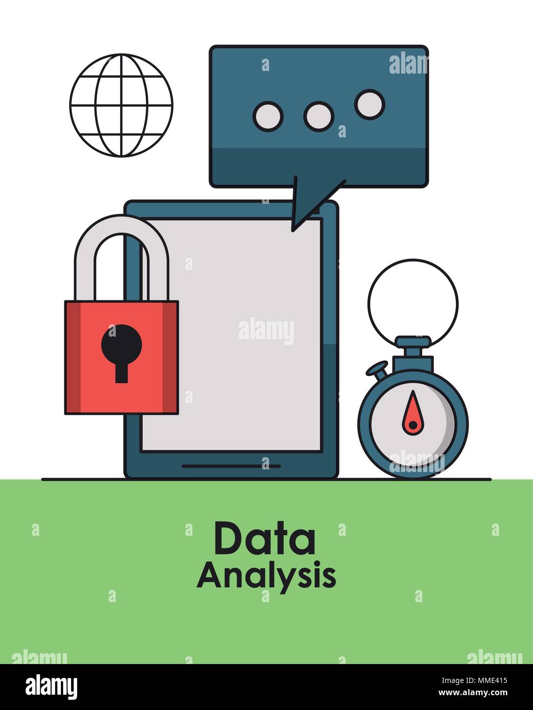 Data analysis concept Stock Vector Image & Art - Alamy