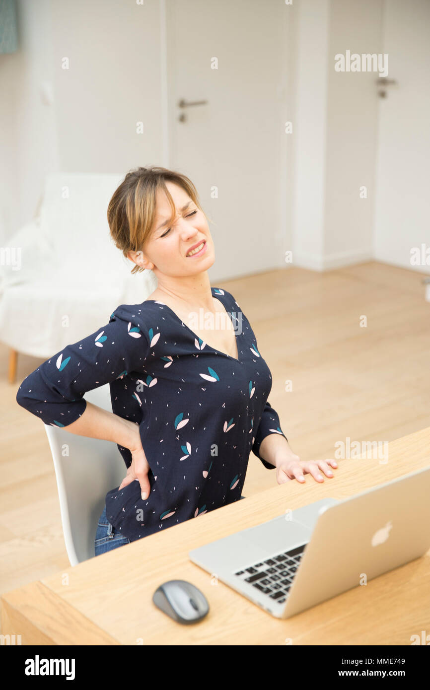 Back pain desk hires stock photography and images Alamy