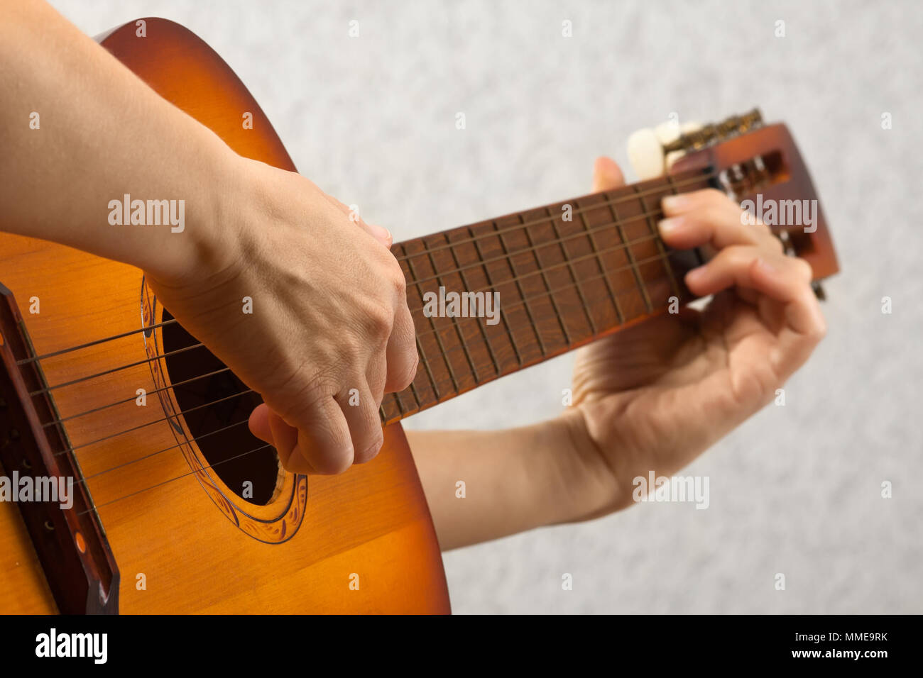 Hands Of Guitarist Playing Acoustic Guitar Closeup Stock Photo Alamy Hands Of Guitarist Playing Acoustic Guitar Closeup Stock Photo Alamy