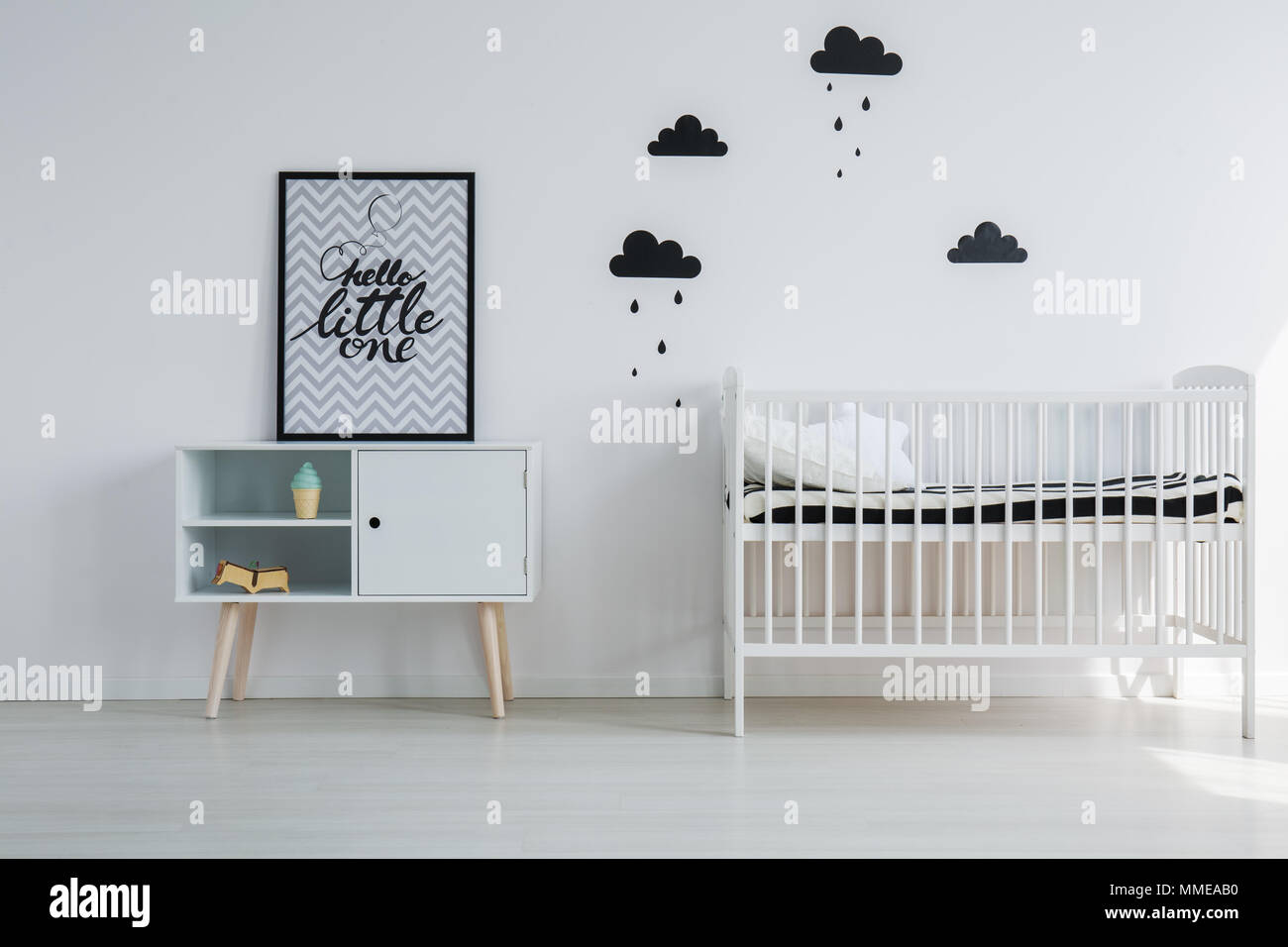 Vintage Style Crib Stock Photos Vintage Style Crib Stock Images