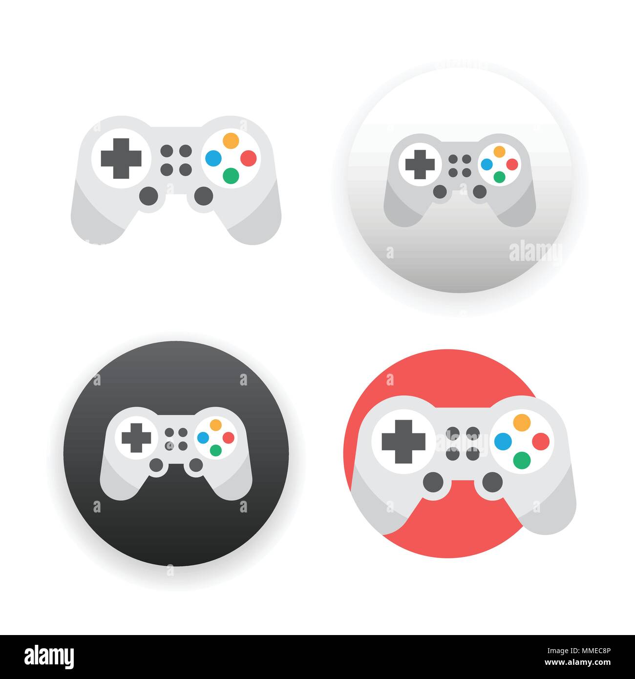 Play games hanging joystick background imag Vector Image