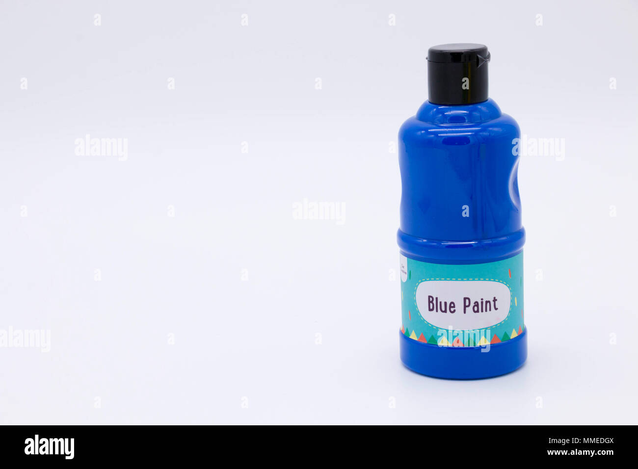 Paint bottles of craft watercolour / poster paint Stock Photo Alamy