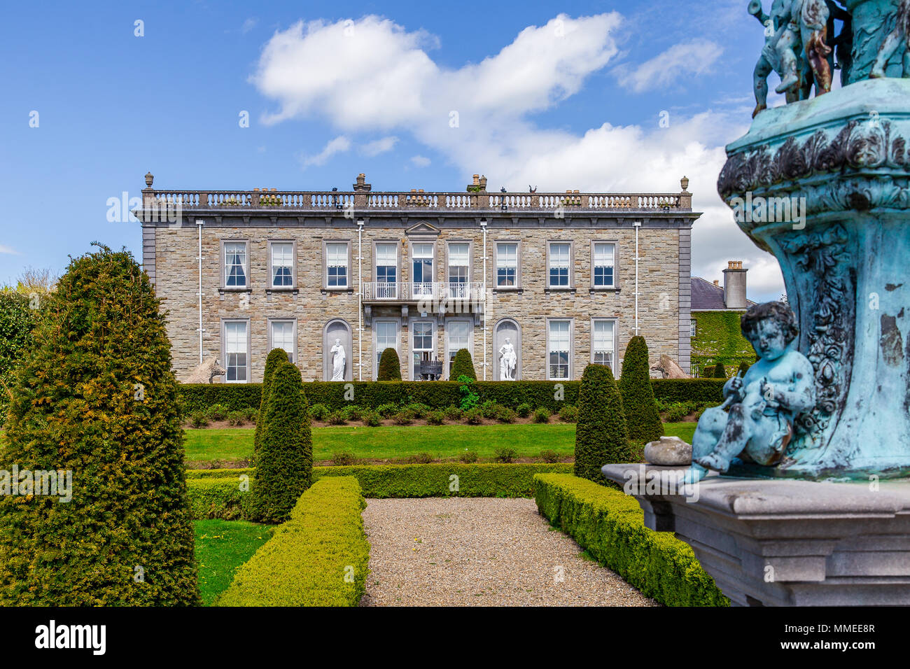 The Manor House building at the grounds of Palmerstown House Estate in