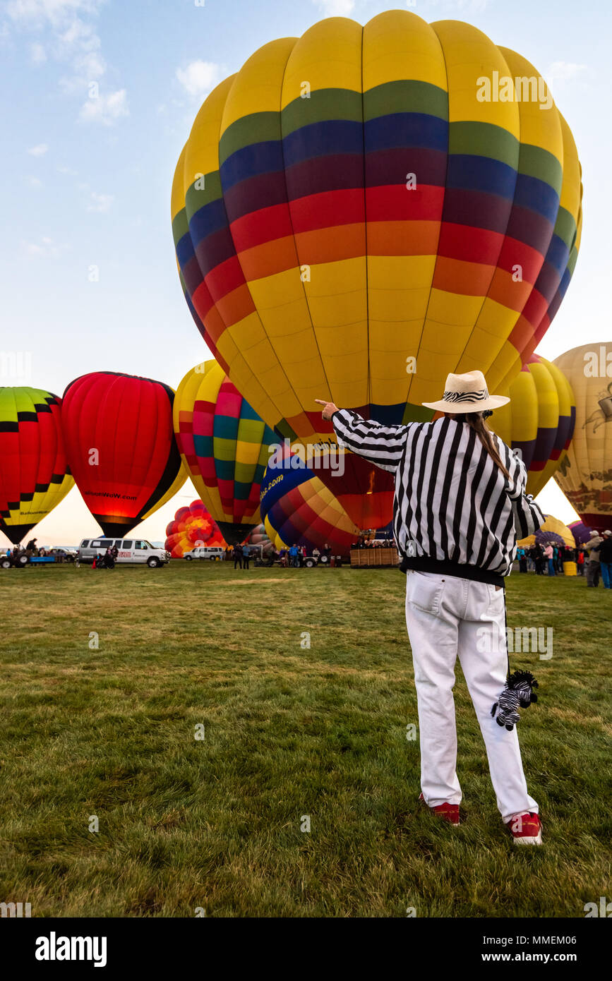 Albuquerque International Balloon Fiesta 2017 Stock Photo - Alamy