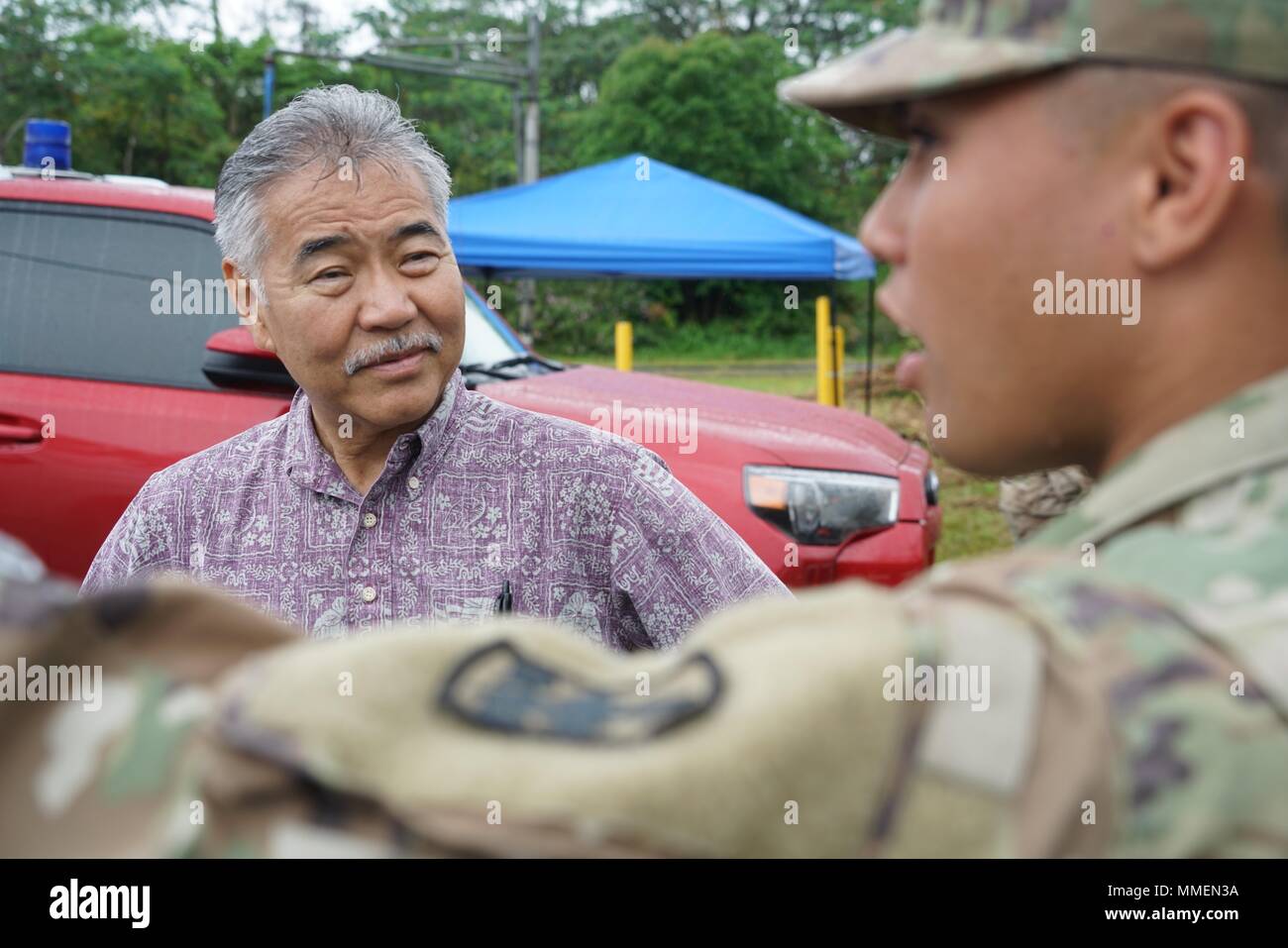 David Ige National Guard High Resolution Stock Photography and Images