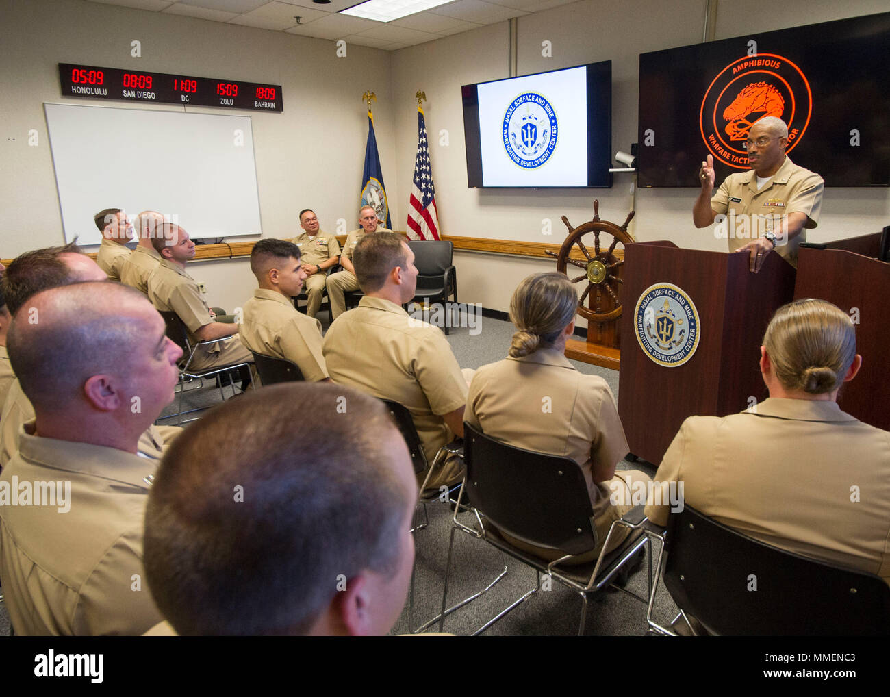 171020NXT183016 Virginia Beach (Oct. 20, 2017) Rear Adm. Jessie A