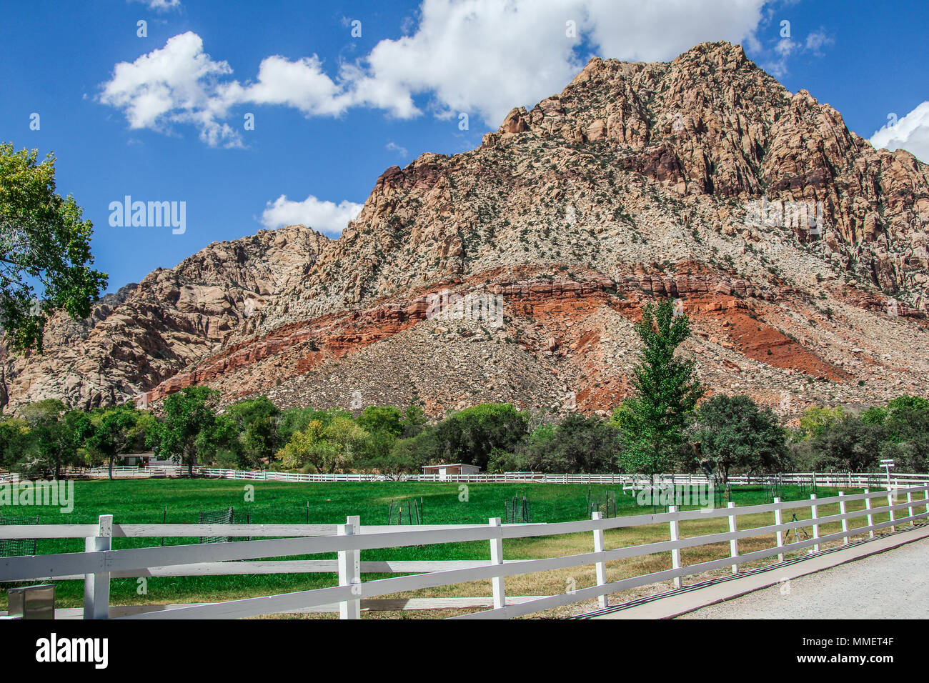 Spring Mountain Ranch State Park in Blue Diamond Clark County Nevada Stock Photo Alamy