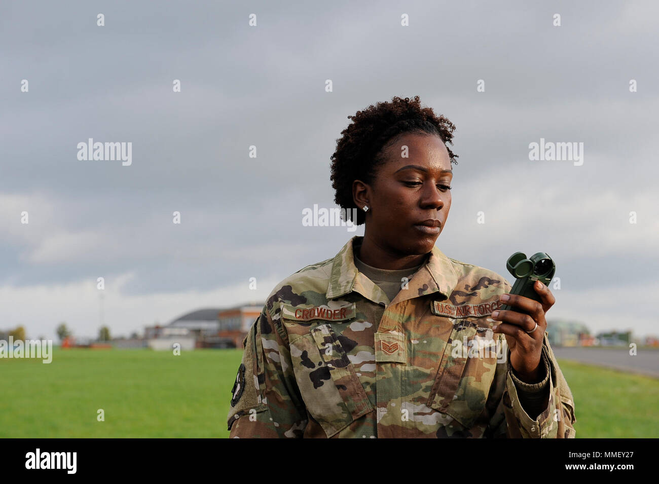 U.S. Air Force Staff Sgt. Deshona Crowder, 3rd Air Support Operations