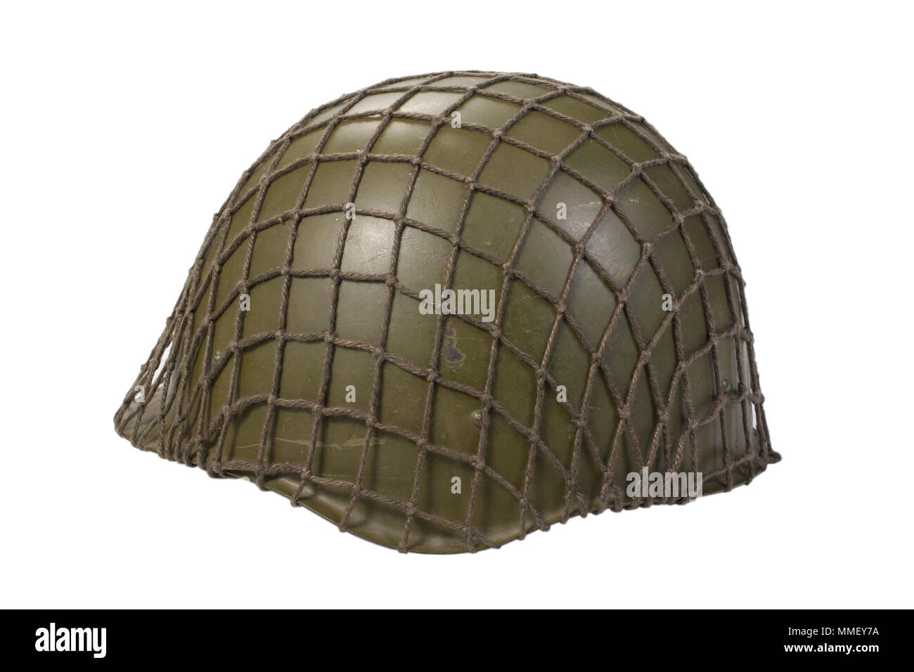 army steel helmet isolated on white Stock Photo - Alamy
