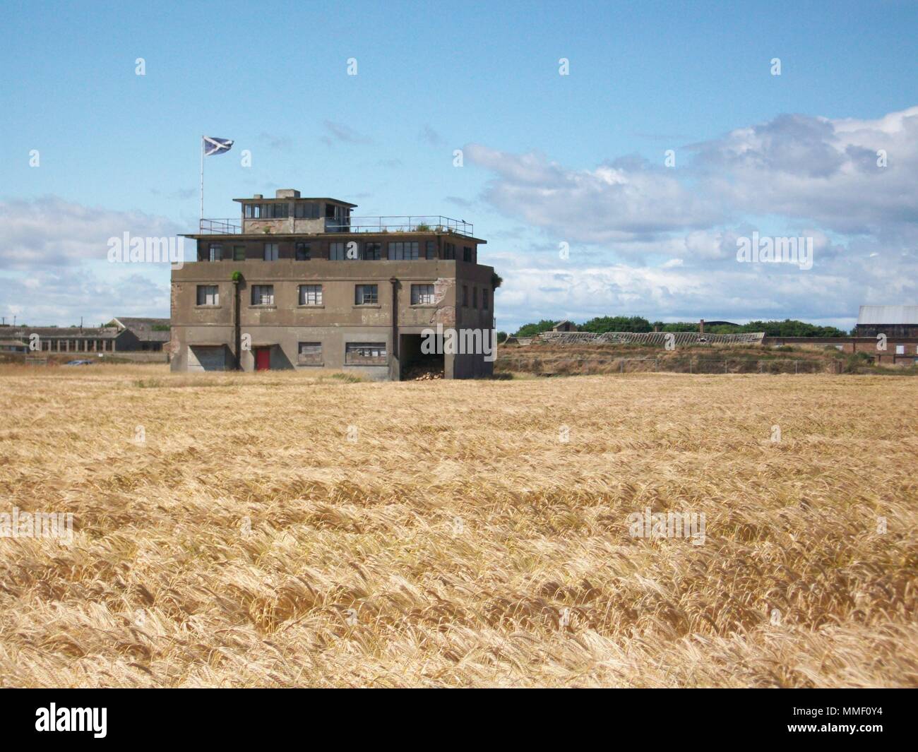 Crail Airfield, picturesque fishing and holiday village in the East Neuk of Fife, Scotland Stock