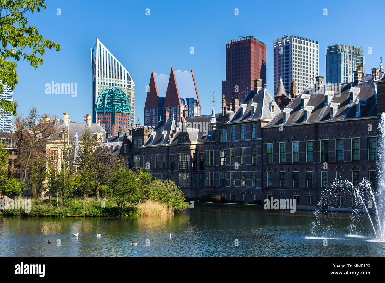 the hague city in the netherlands cityscape Stock Photo - Alamy