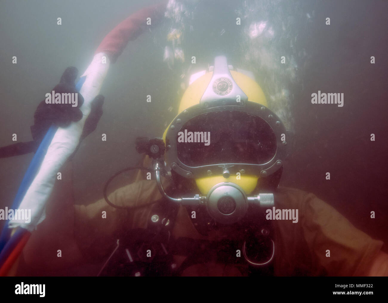 Naval diving and salvage training center ndstc hires stock photography