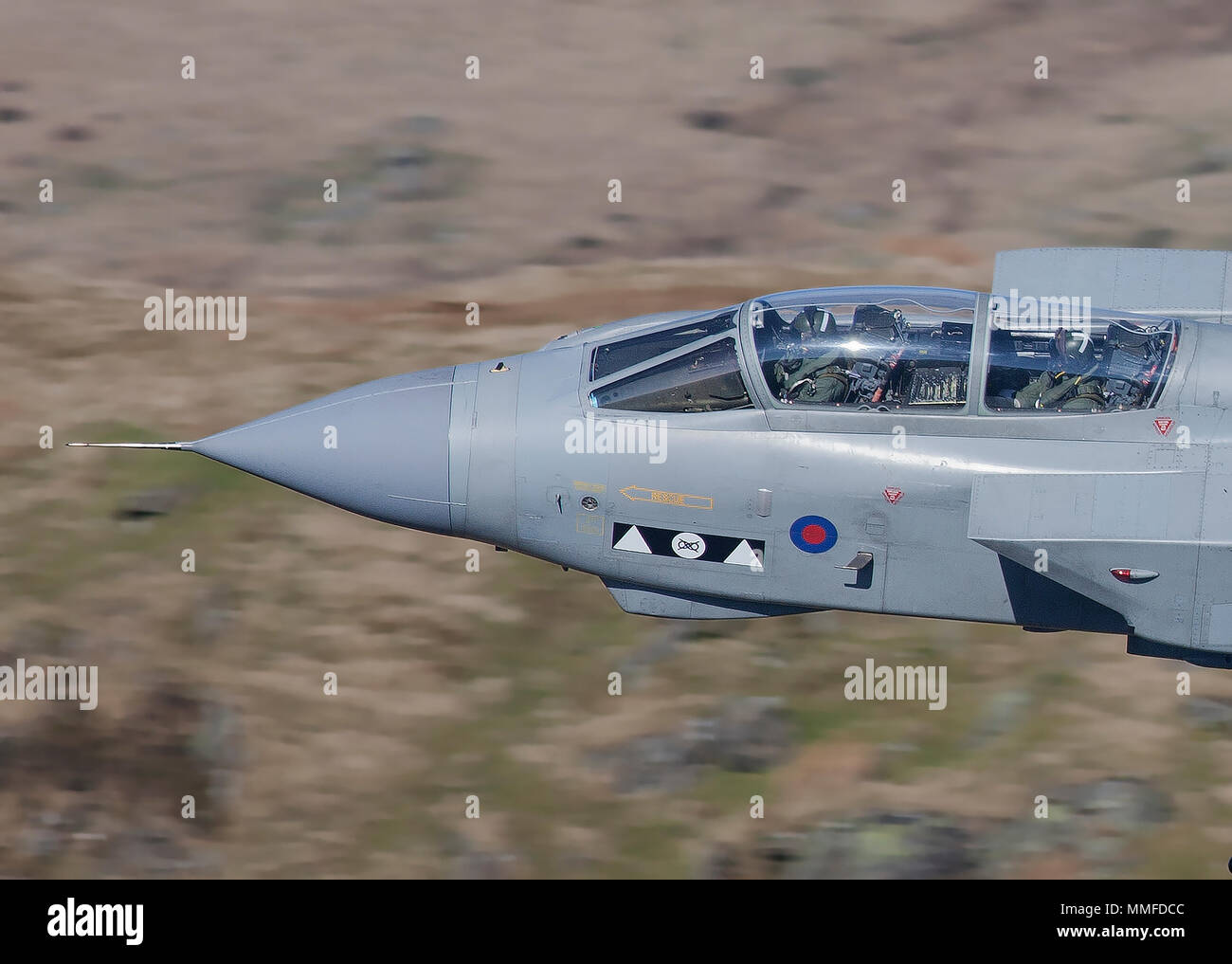 RAF Tornado GR4 low level Stock Photo