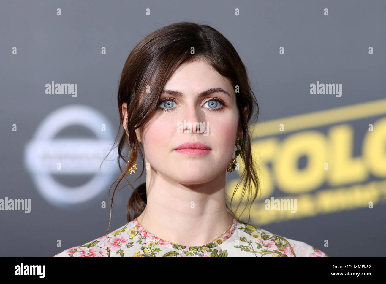 Hollywood, Ca. 10th May, 2018. Alexandra Daddario, at Solo: A Star Wars