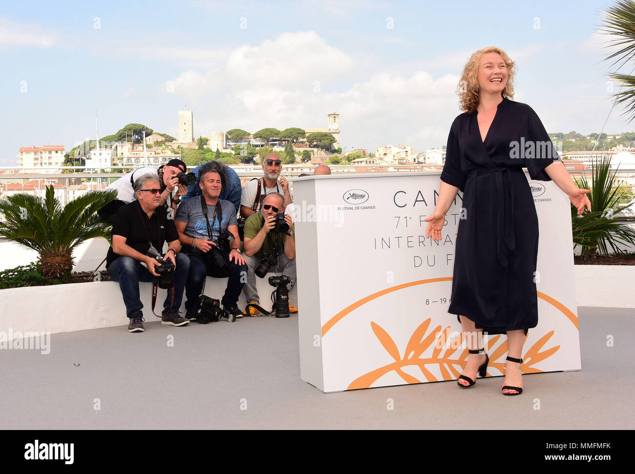 Cannes, France. 11th may 2018. Eva Melander attending Photocall for GRANS  at Cannes Film Feadistival 11th May 2018 Credit: Peter Phillips/Alamy Live News Stock Photo