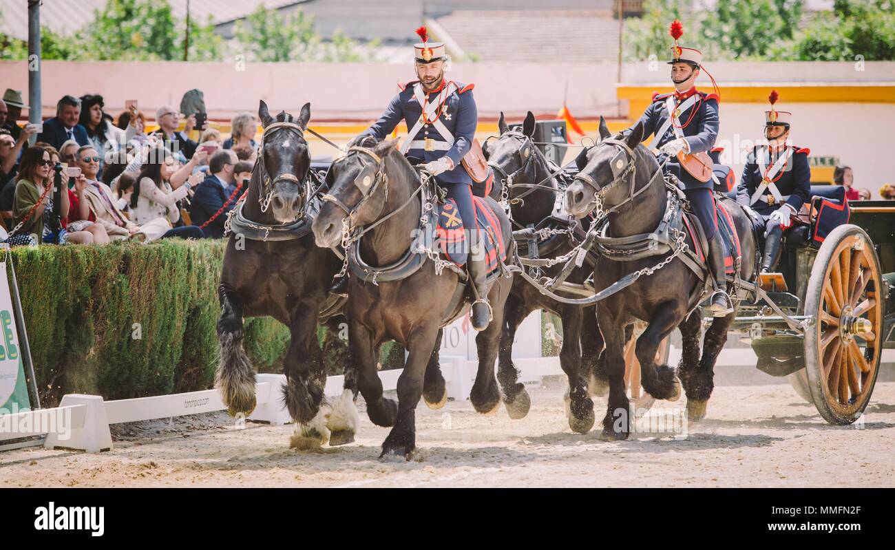 EN JEREZ ENTREGA AL ESCUADRON DE ESCOLTA DE LA GUARDIA REAL DEL PREMIO en-jerez-entrega-al-escuadron-de-escolta-de-la-guardia-real-del-premio