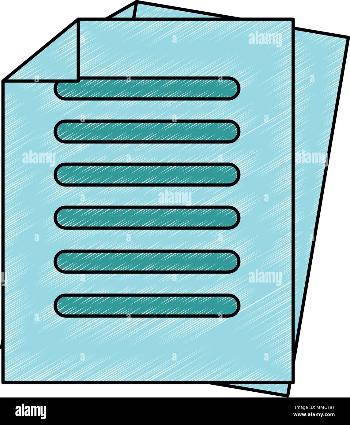 finance document paper icon vector illustration design Stock Vector ...
