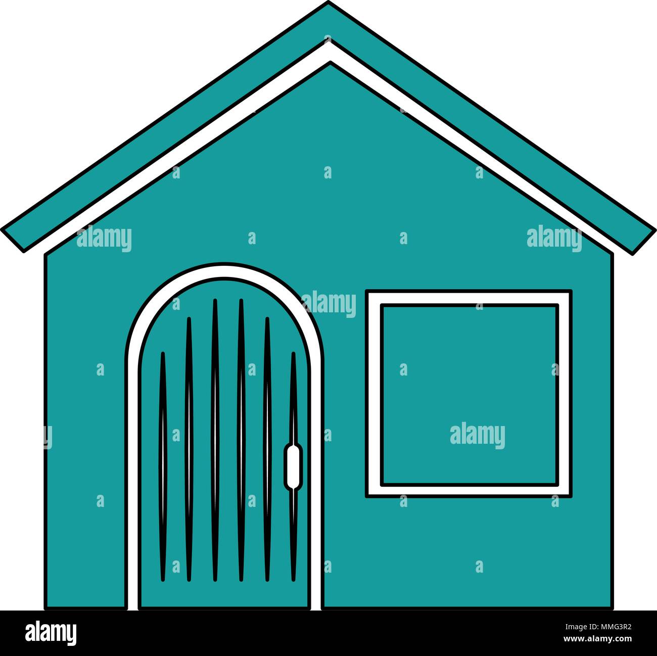 house facade front icon Stock Vector Image & Art - Alamy