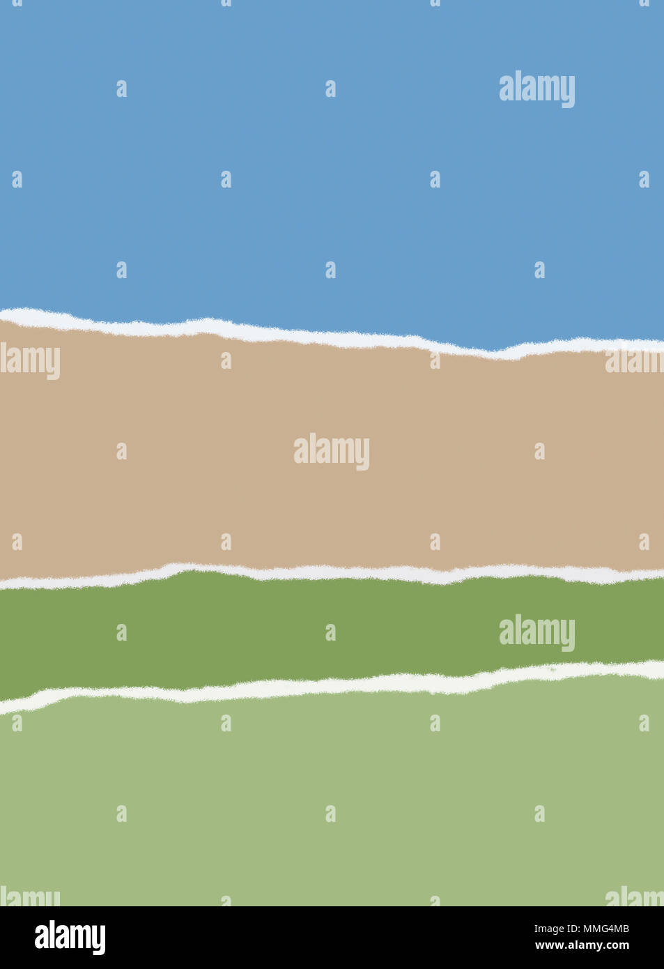 Abstract land and sky layers background Stock Photo Alamy