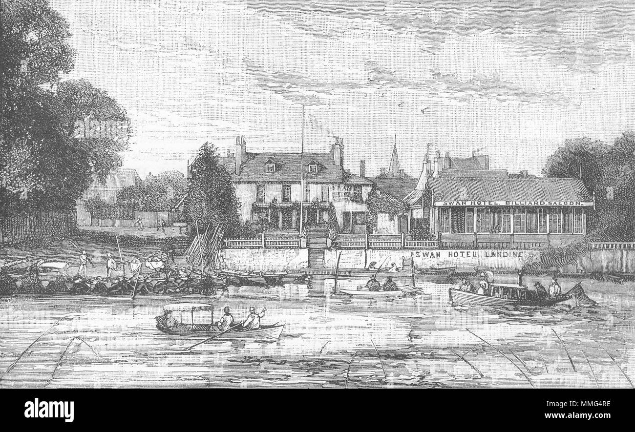 Thames ditton Black and White Stock Photos & Images - Alamy