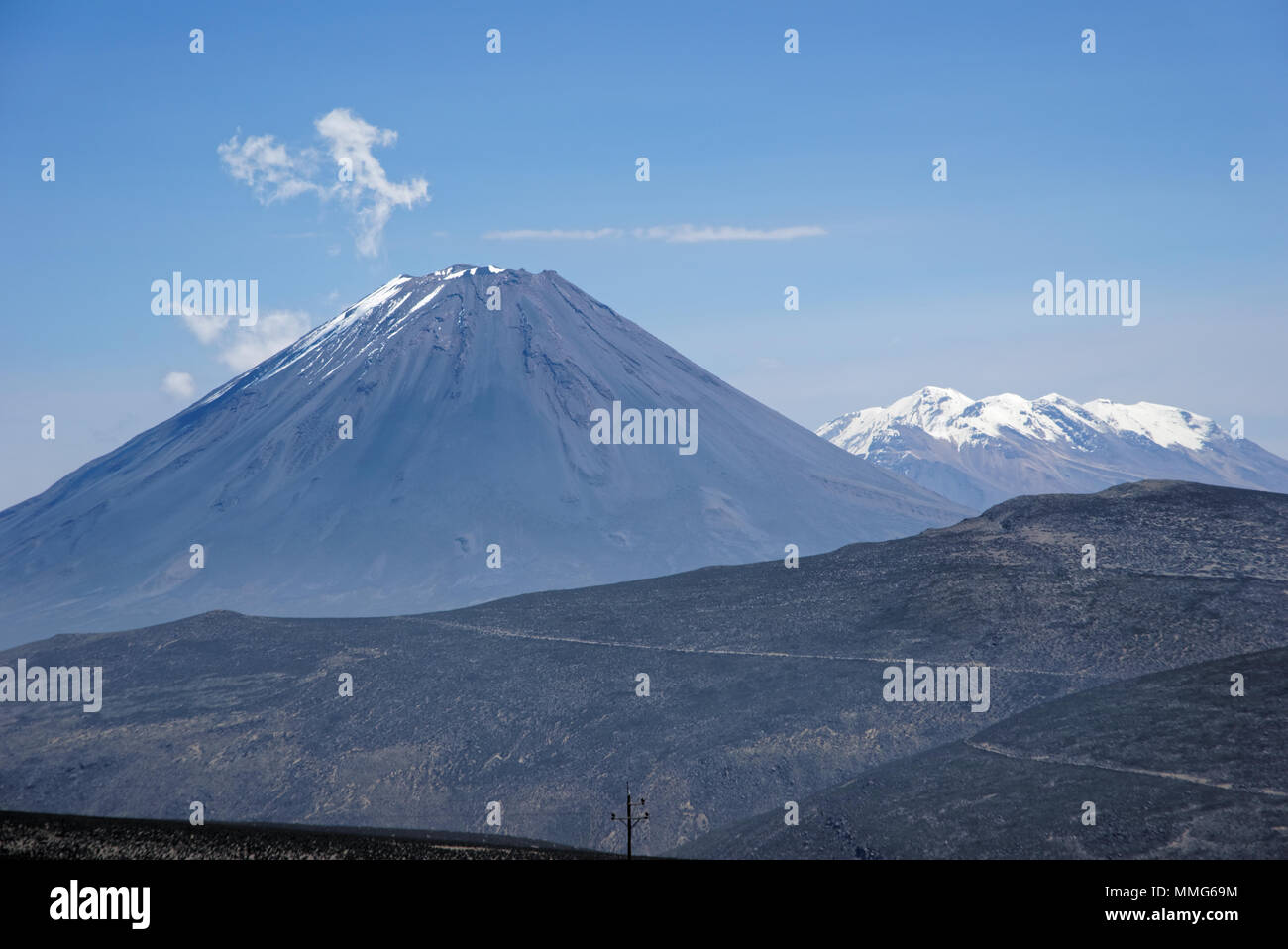 Misti Mountain Landscapes Stock Photo - Alamy