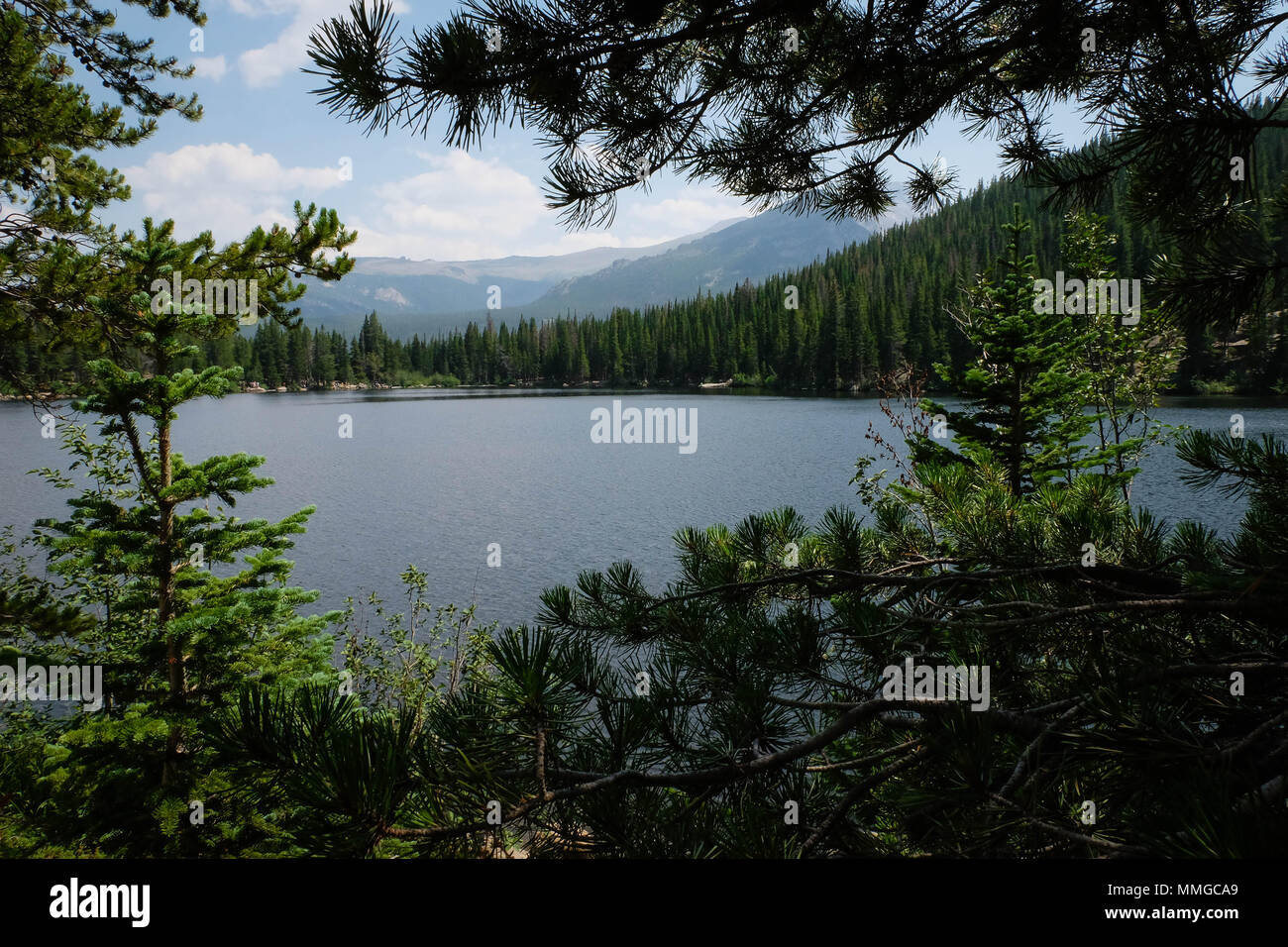 Bear Lake, Rocky Mountain National Park, Colorado Stock Photo