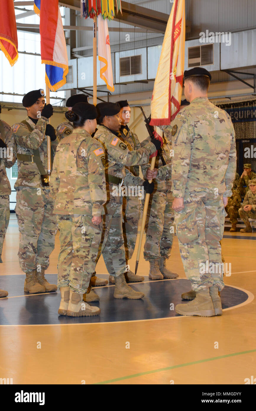 U.S. Army Command Sgt. Maj. William Majors (outgoing Commander ...