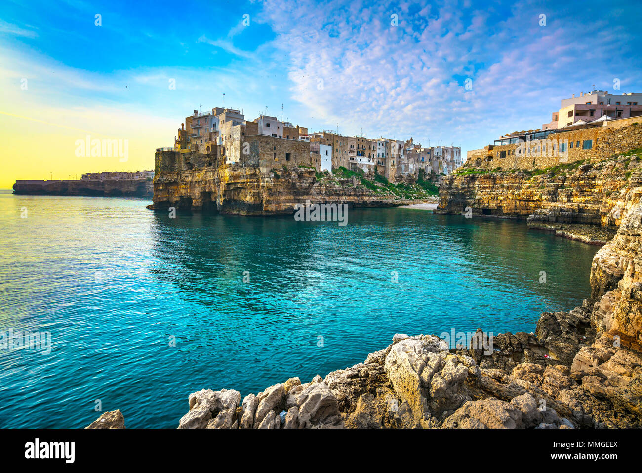 Polignano a mare cove hi-res stock photography and images - Alamy