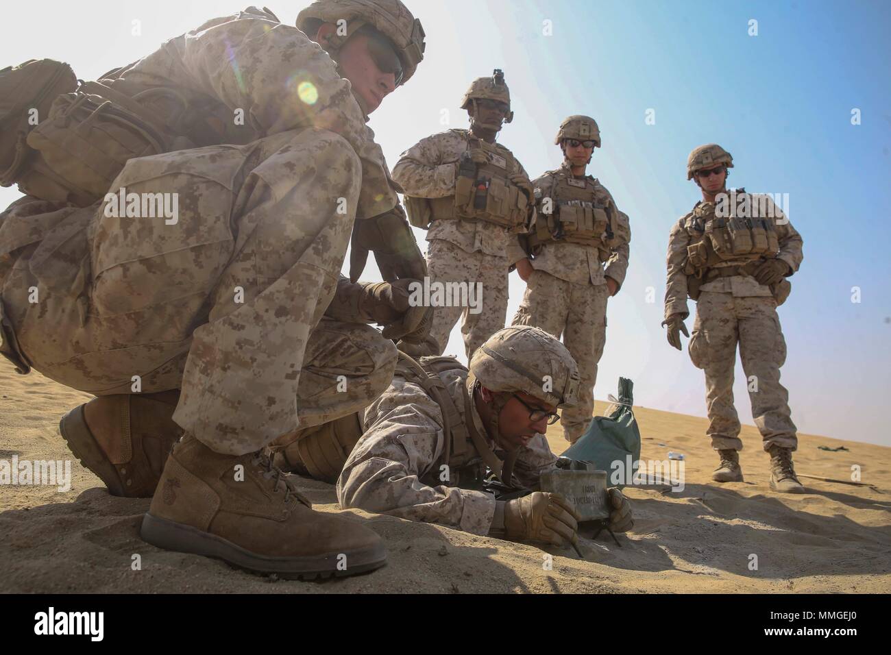 Directional mine emplacement hi-res stock photography and images - Alamy