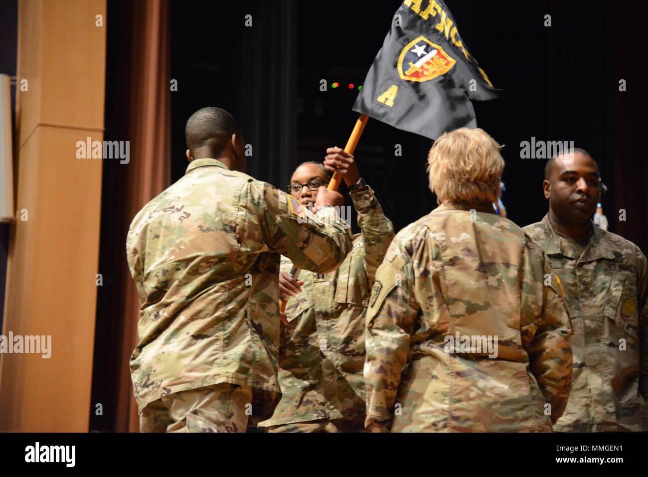 Afnorth Bn Rdi Army Capt. Shannon Wax and Army 1st Sgt. Adrian Sicardo, AFNORTH ...