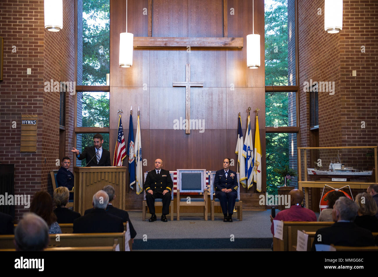 U.S. Coast Guard Training Center Yorktown marks the 39th anniversary of