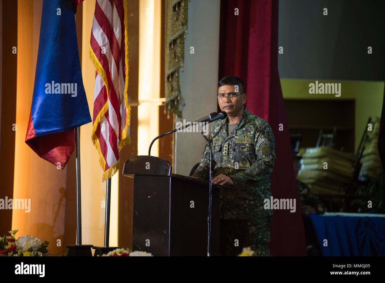 Armed Forces of the Philippines Lt. Gen. Emmanuel B. Salamat, commander ...