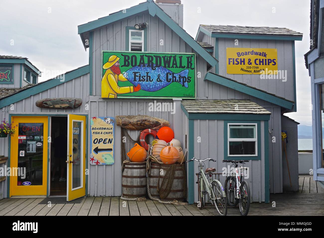 Restaurant homer alaska hi-res stock photography and images - Alamy