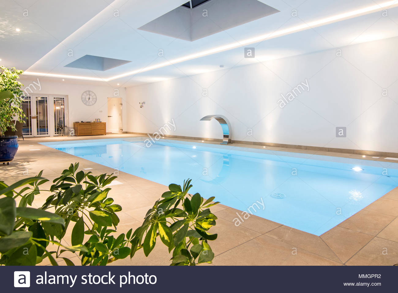 Luxury indoor swimming pool. Private pool, perfect for relaxation or ... Luxury indoor swimming pool. Private pool, perfect for relaxation or ...