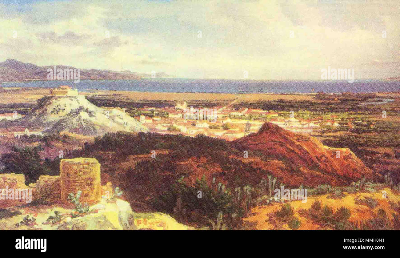 Cumaná en 1843 Stock Photo