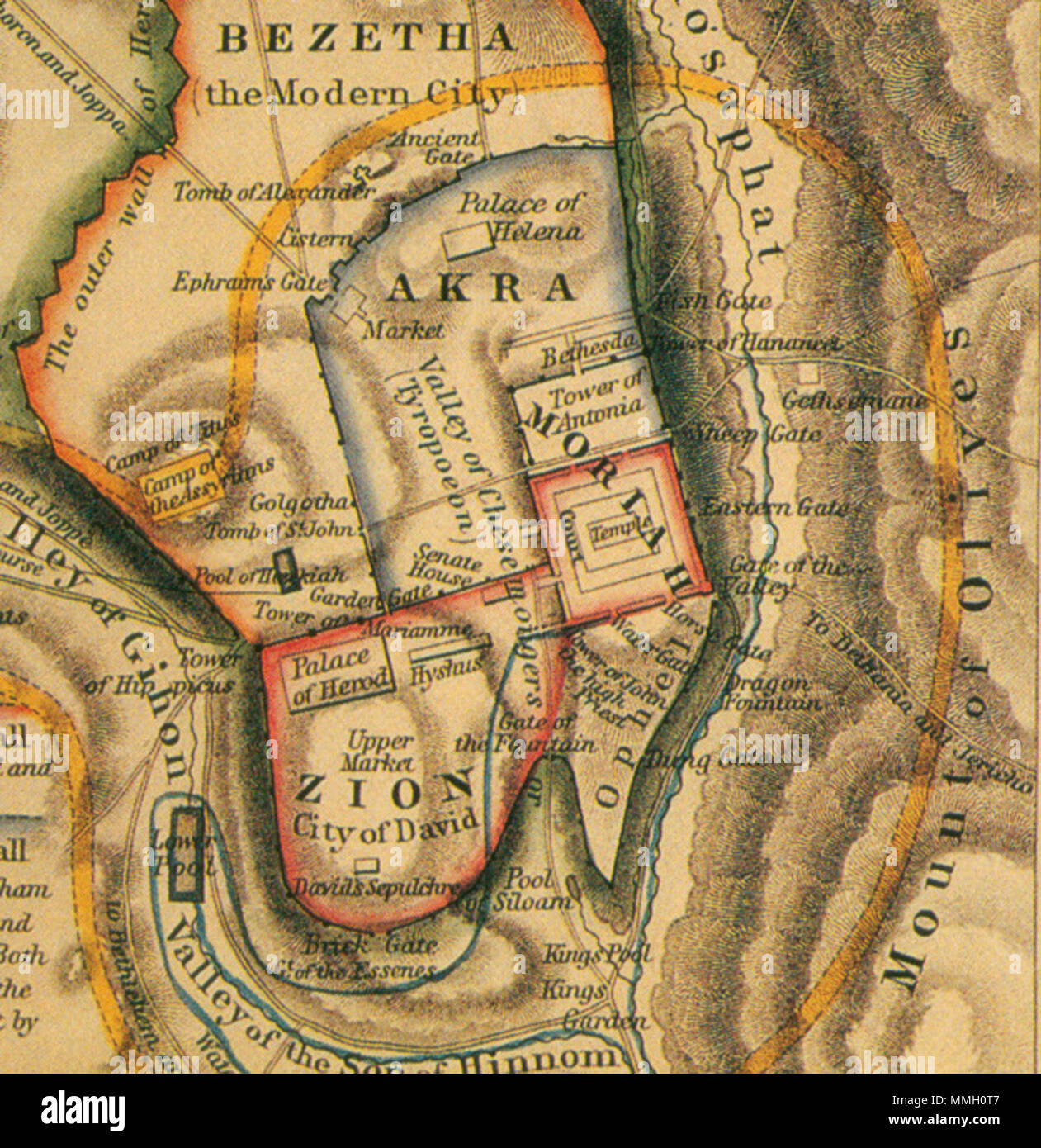 english-ancient-jerusalem-and-modern-jerusalem-ancient-jerusalem