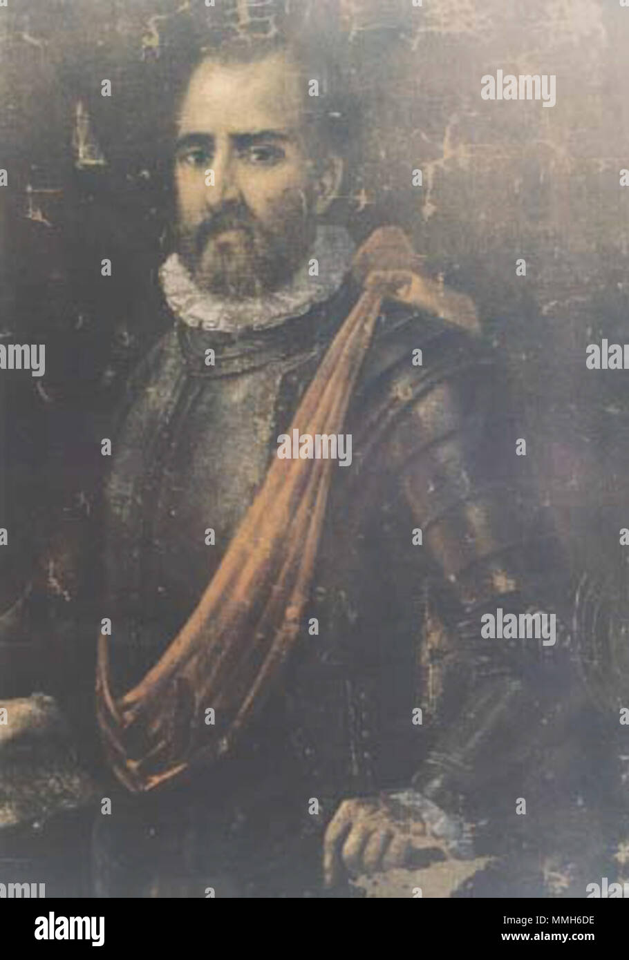 . English Portrait of Juan de Garay (15281583), conquistador
