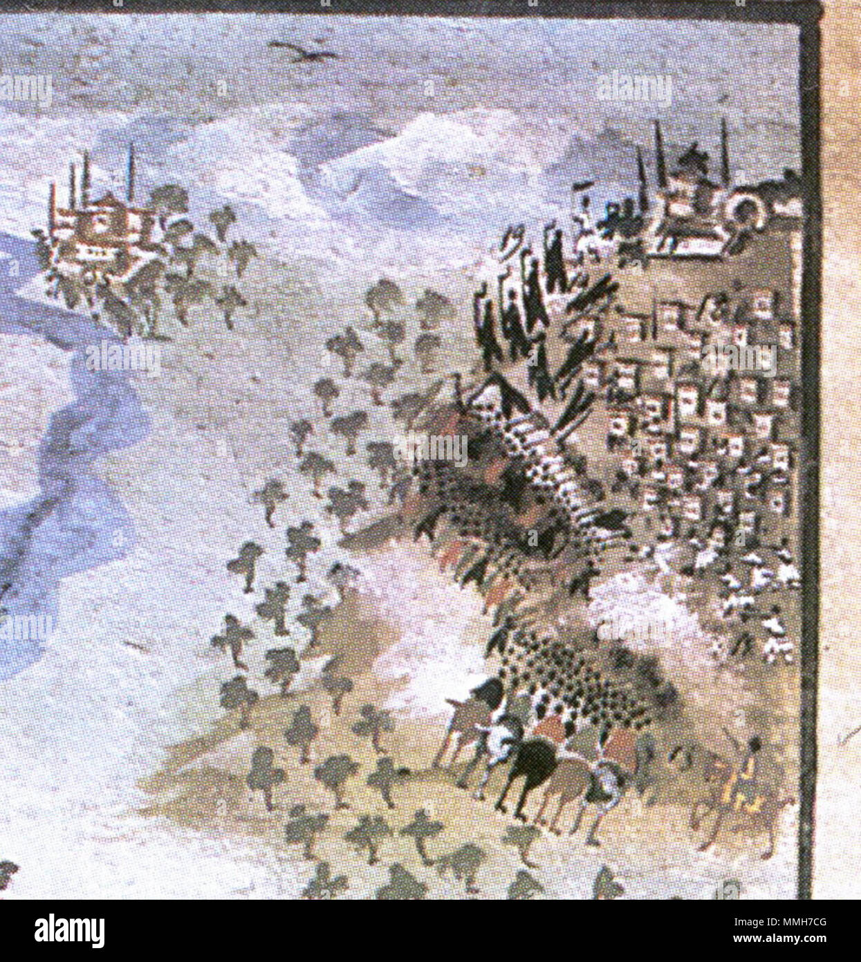 Bataille de Péta Stock Photo Alamy