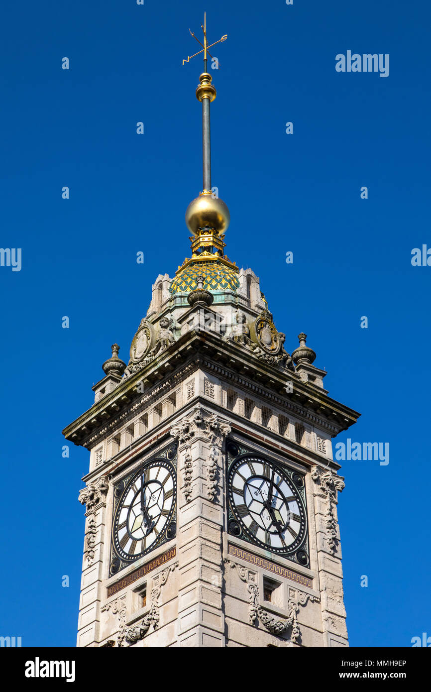 A view of the Clock Tower, also known as the Jubilee Clock Tower