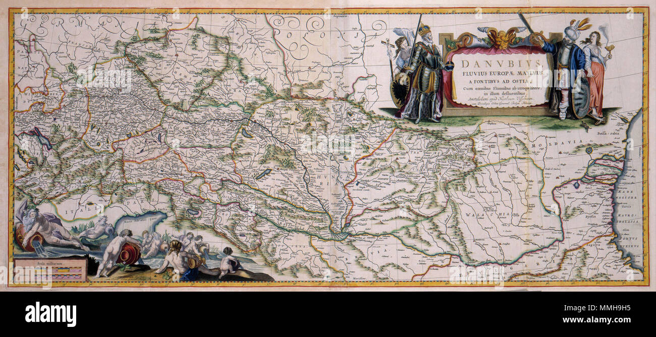 Deze kaart, een uitgave door Nicolaes Visscher II (1649-1702), werd oorspronkelijk al in 1635 uitgegeven Willem Jansz. Blaeu (1571-1638). Ondanks dat sedertdien al bijna 50 waren verstreken, had