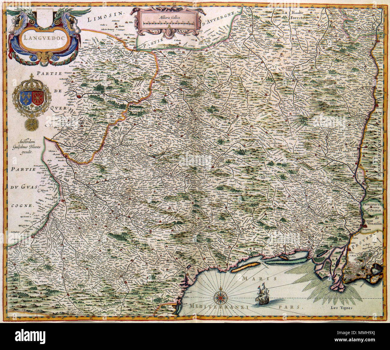 Festival hamer Welkom Nederlands: Deze kaart werd voor het eerst in 1631 gepubliceerd door Willem  Jansz. Blaeu (1571-1638). Blaeu kopieerde de kaart uit een atlas van zijn  collega Henricus Hondius II (1597-1651). English: This